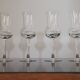 Set of 6 crystal glasses with grappa/digestive Italian Luminarc