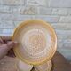 Set of 6 deep plates in stoneware Niderviller model Fauve from the 1960s.