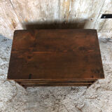 Vintage wood document holder locker#a118