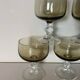 Verres à pied vintage 70´