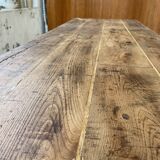 XL central island workbench oak