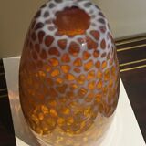 Blown glass vase