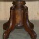 Antique Victorian swivel office armchair