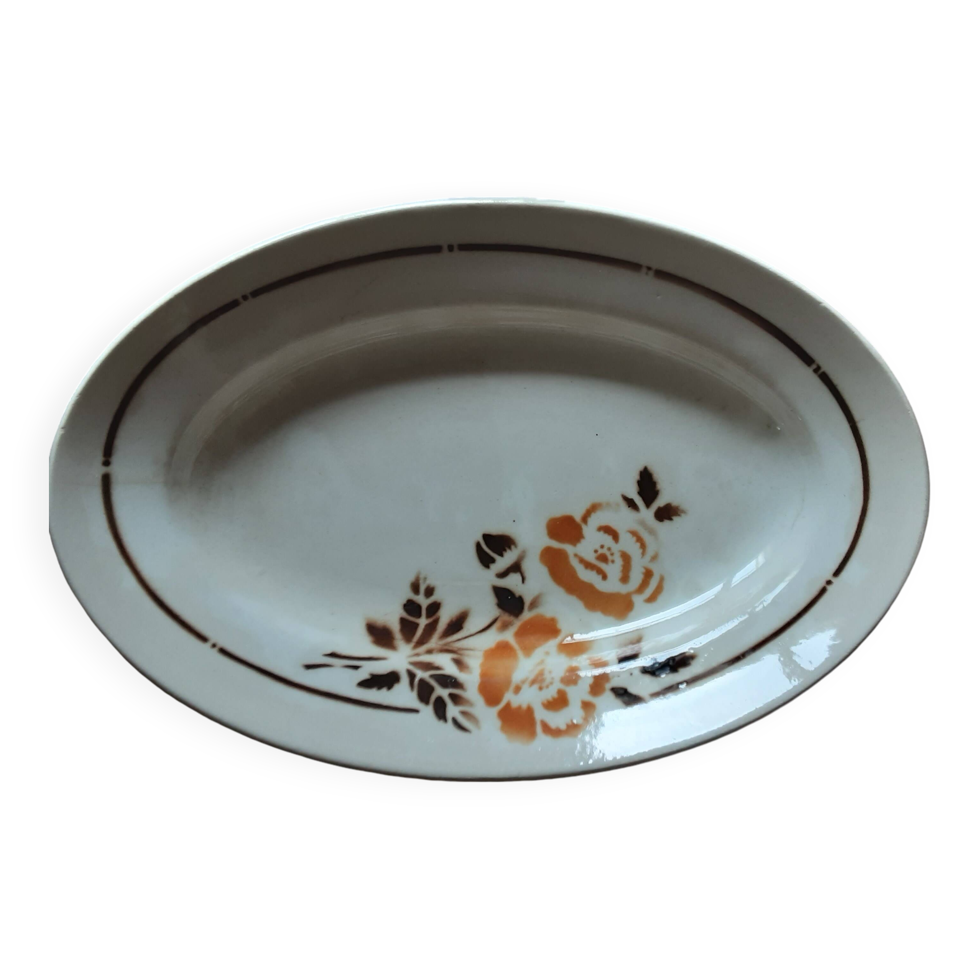 Butter dish. Digoin sarreguemines