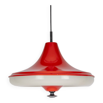 Red Space Age 05652/01 Pendant Lamp for Massive