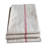 Lot of 3 old but new tea towels