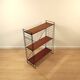 Free-Standing Rack with Wooden Shelves by A. Dekker for Tomado