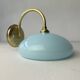 Pair of old vintage opaline sconces