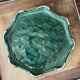 Green woven trivet with gilding DIGOIN