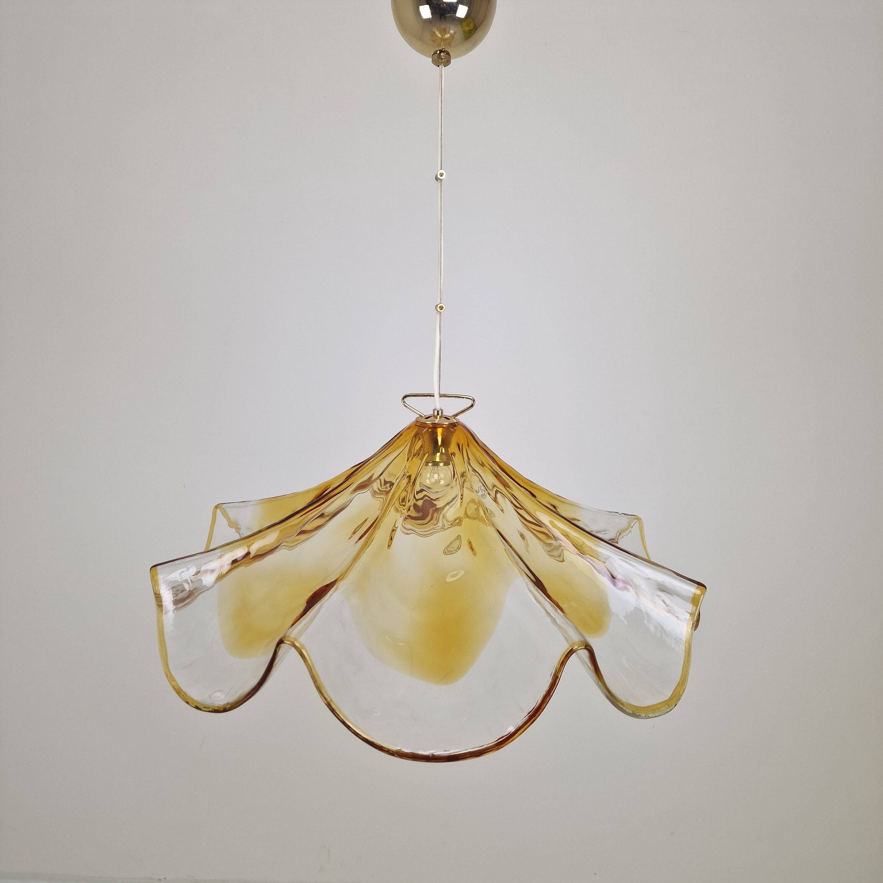 Suspension en verre de Murano La Murrina, Italie, années 1980 (2 disponibles)