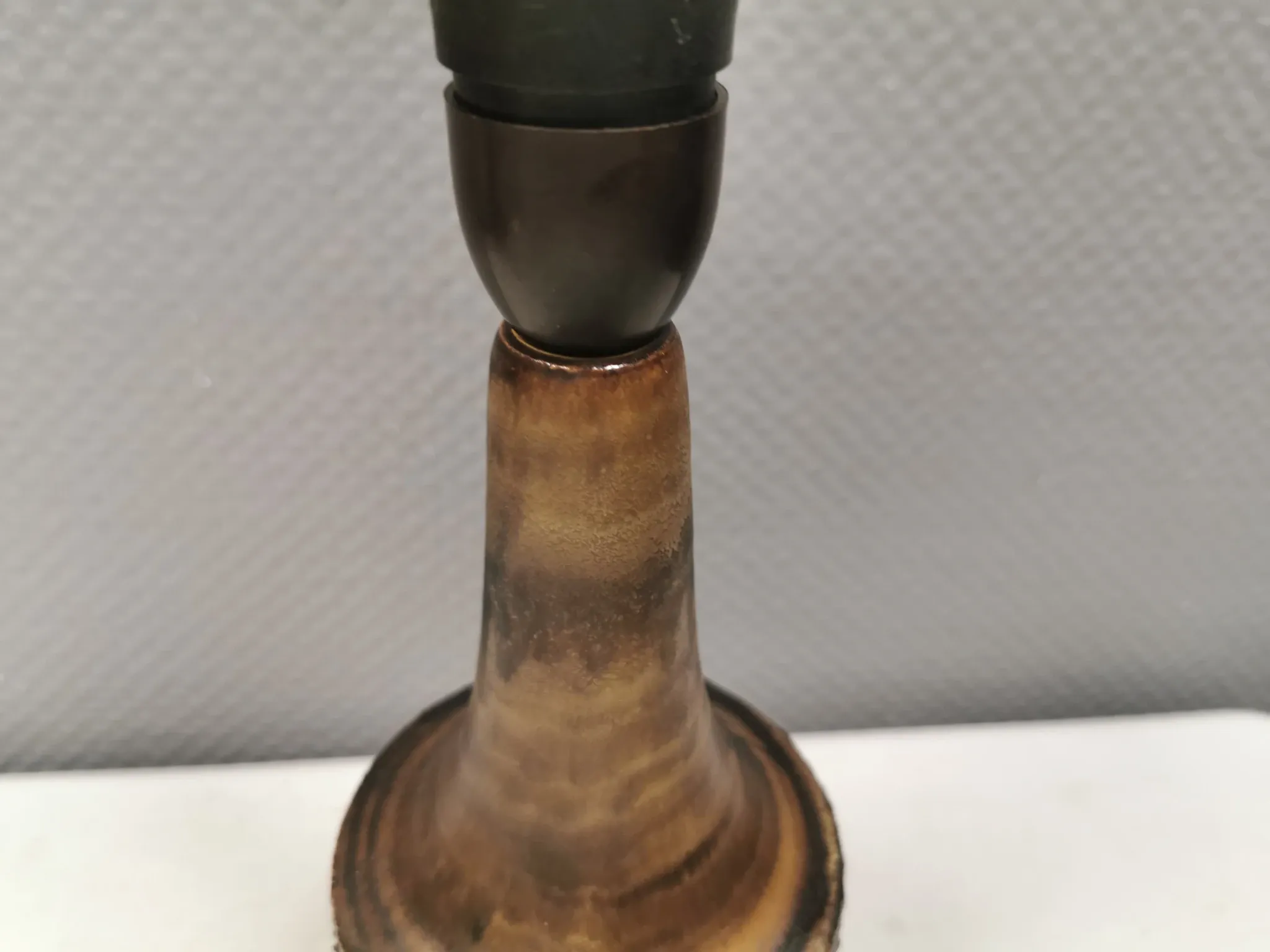 Lampe de table par Björn Ceramics, années 1960, Danemark.