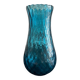 Blue glass vase 1960