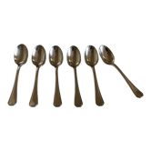 Set de 6 cuillères expresso America Christofle Luc Lanel 1930