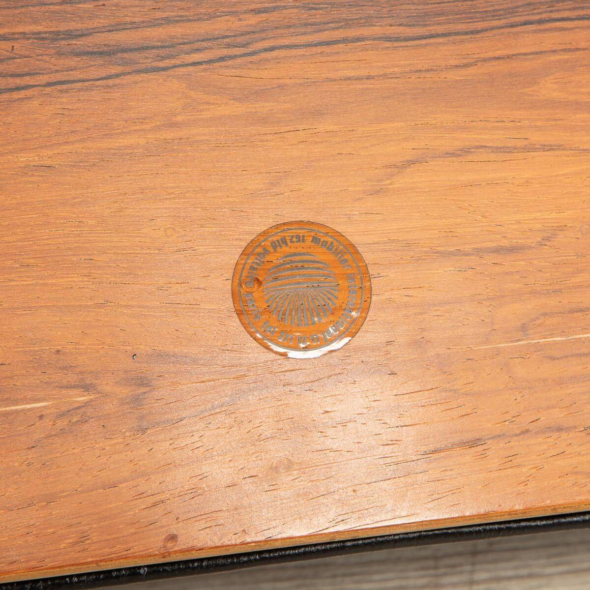 Eames lounge chair in black leather, around 1980