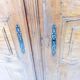 Pair of solid oak doors
