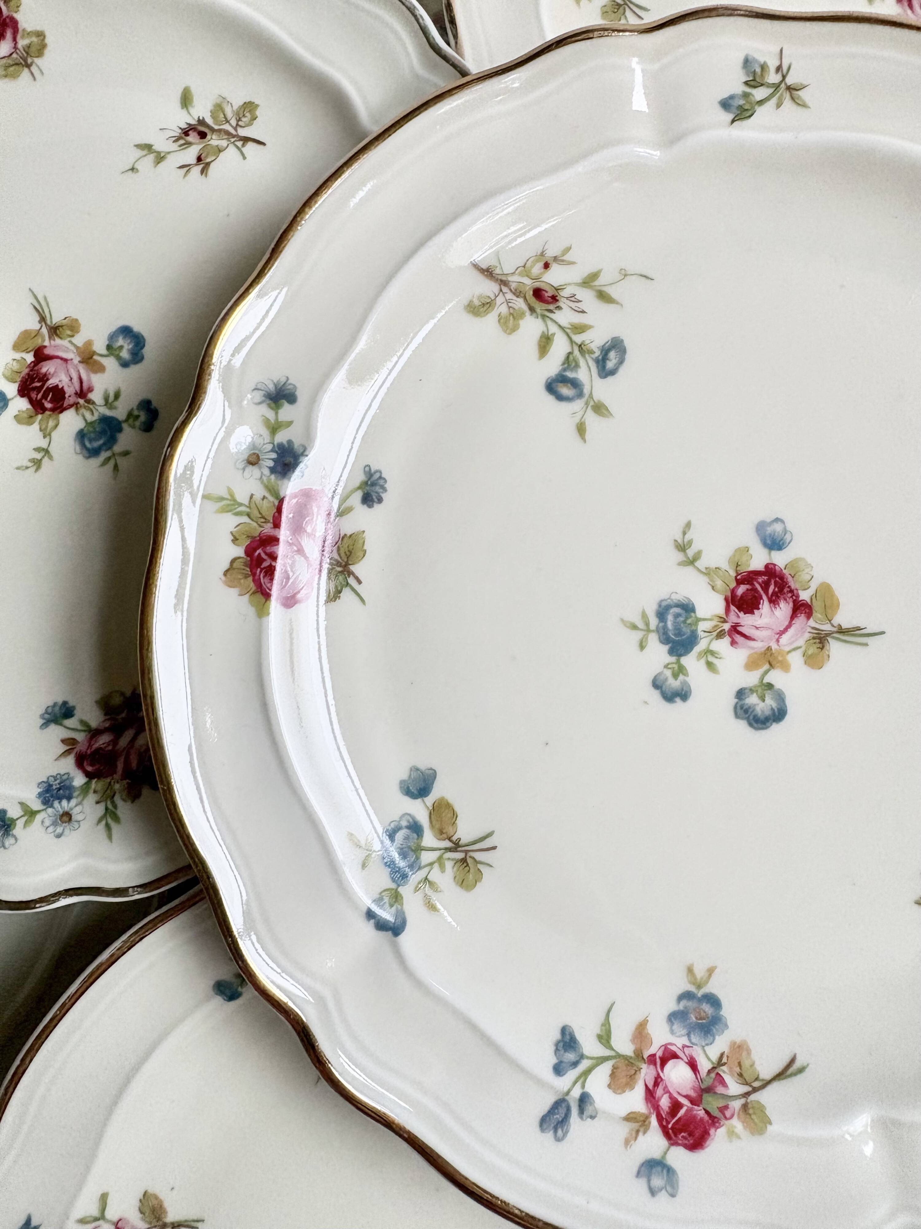 Service à dessert Bernardaud Porcelaine fine