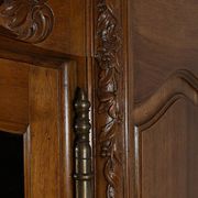 Walnut Display Cabinet, Louis XV Style – Late 19th Century