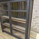 Restored antique display cabinet