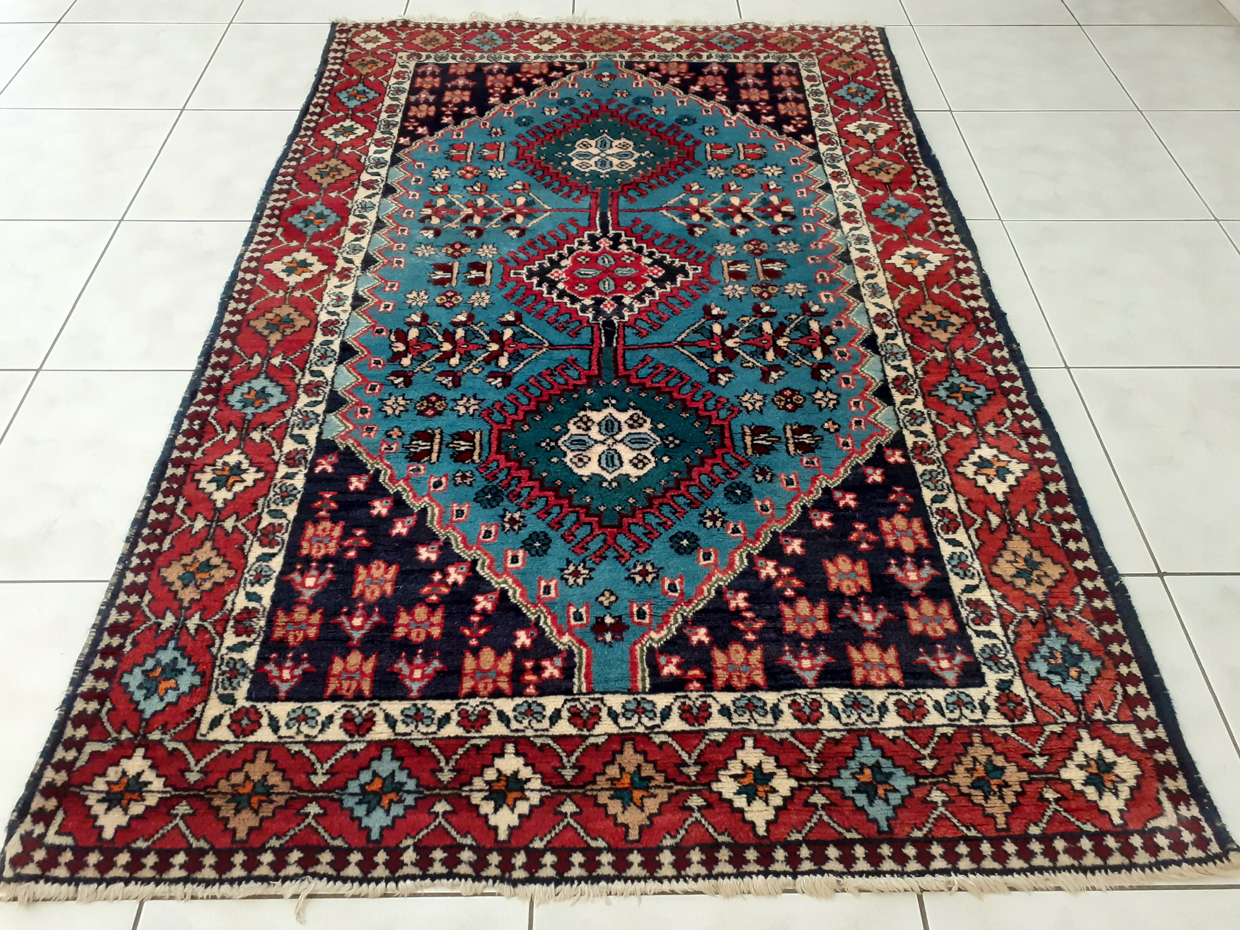 Handmade Yalameh Persian carpet