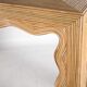Console « vagues » en rotin