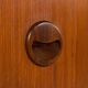 Danish mid century teak chest of drawers with hidden vanity, 1960s