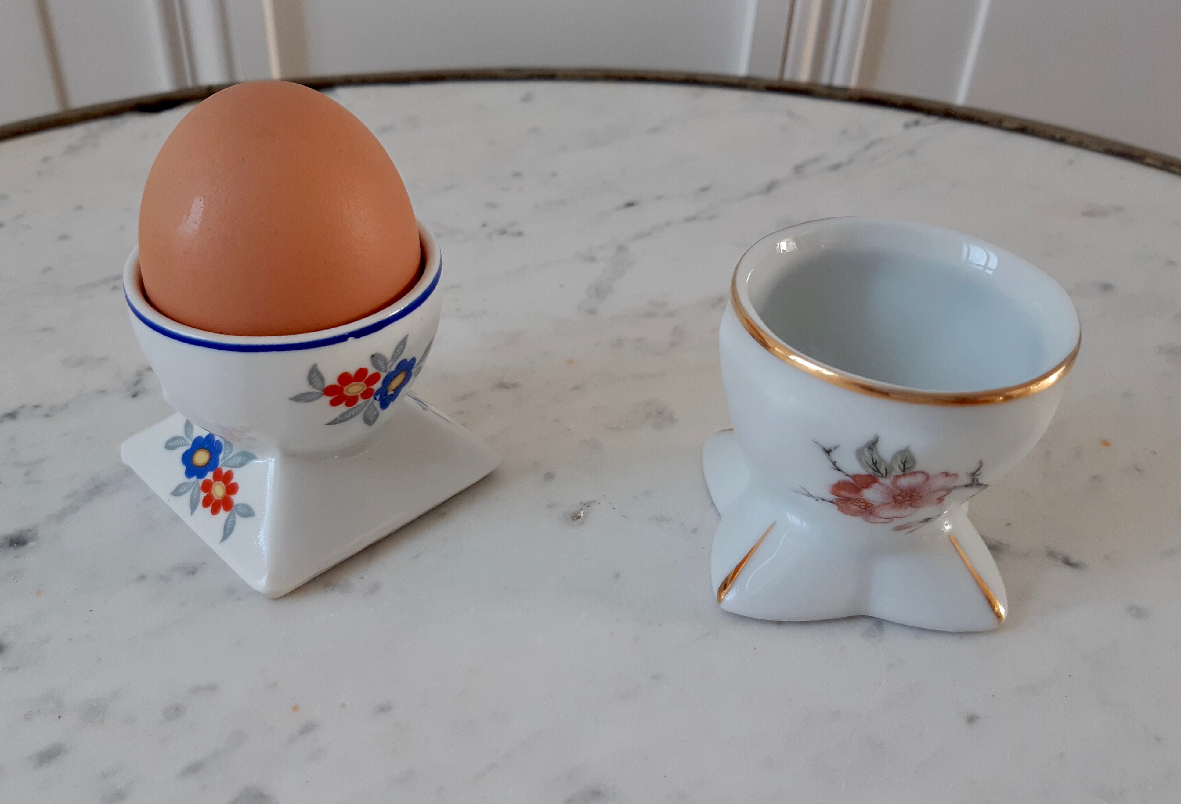 Duo de coquetiers années 60