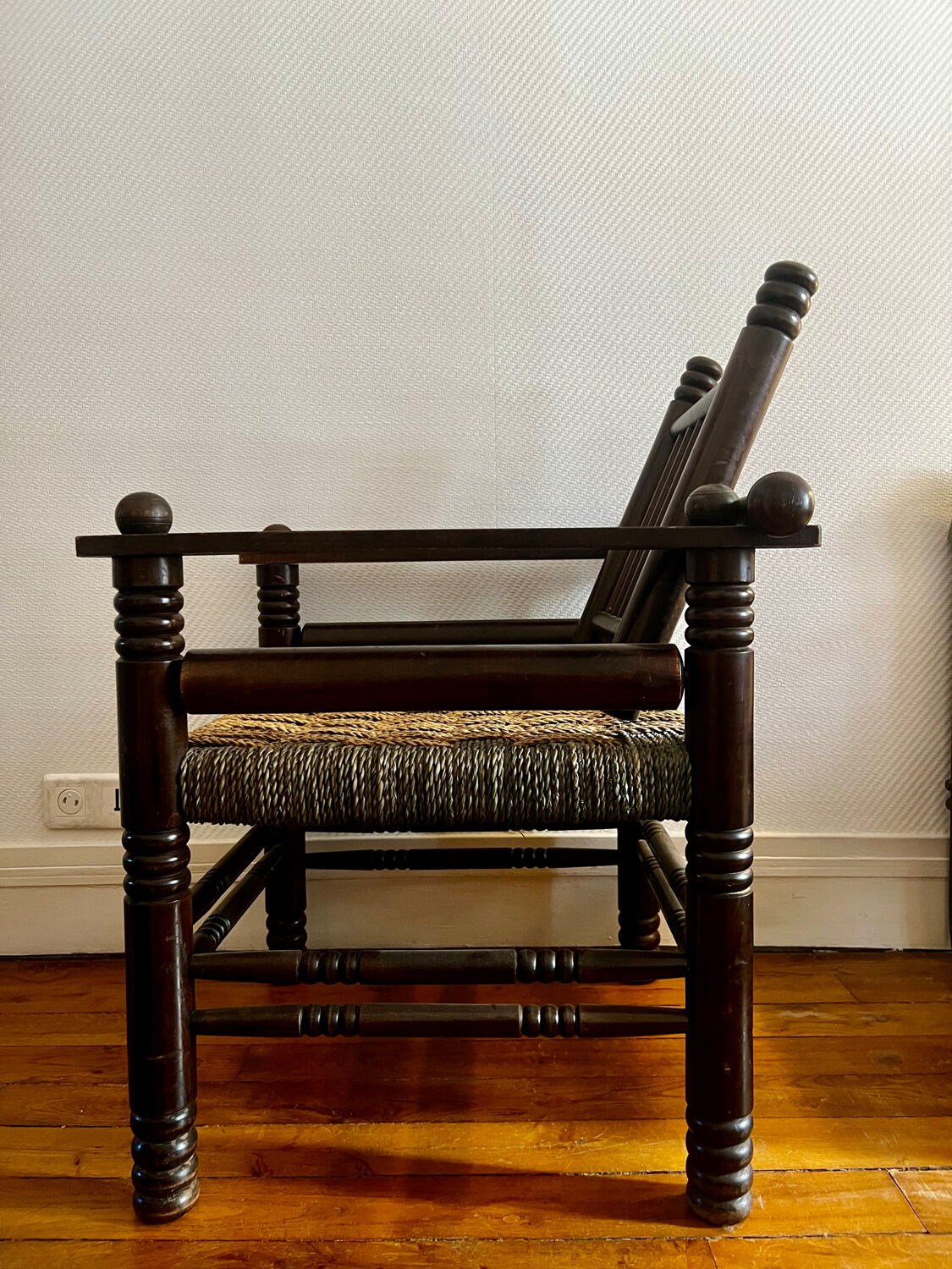 Fauteuil Charles Dudouyt Art déco 1940