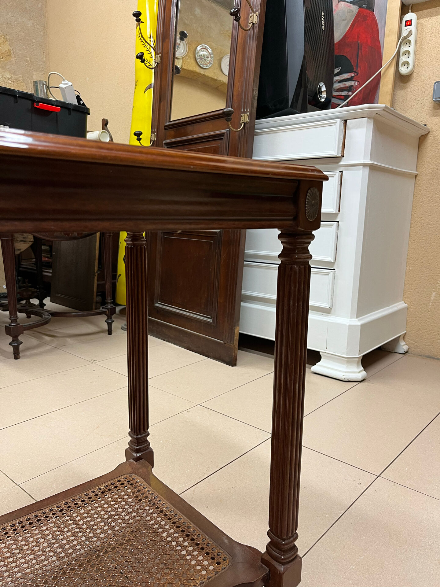 Vintage desert side table