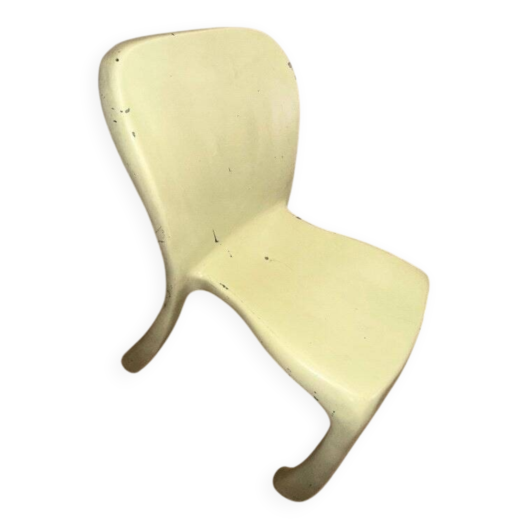 Pair of 50's 70's designer fiberglass chairs