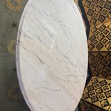 Carrara marble coffee table