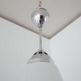German Zeiss Ikon Two Tone Glass Mirrored Pendant