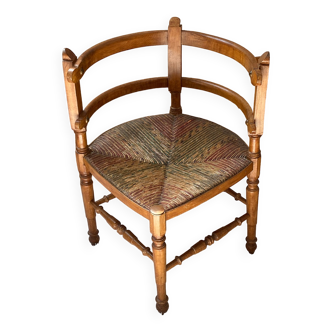 Corner chair "fireside"