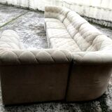 Laauser sofa and armchairs set of modules from the 60s/70s vintage