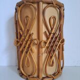 Vintage bamboo wall light
