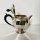 Art Deco teapot CHRISTOFLE early 20th century in silver-plated metal with hallmark