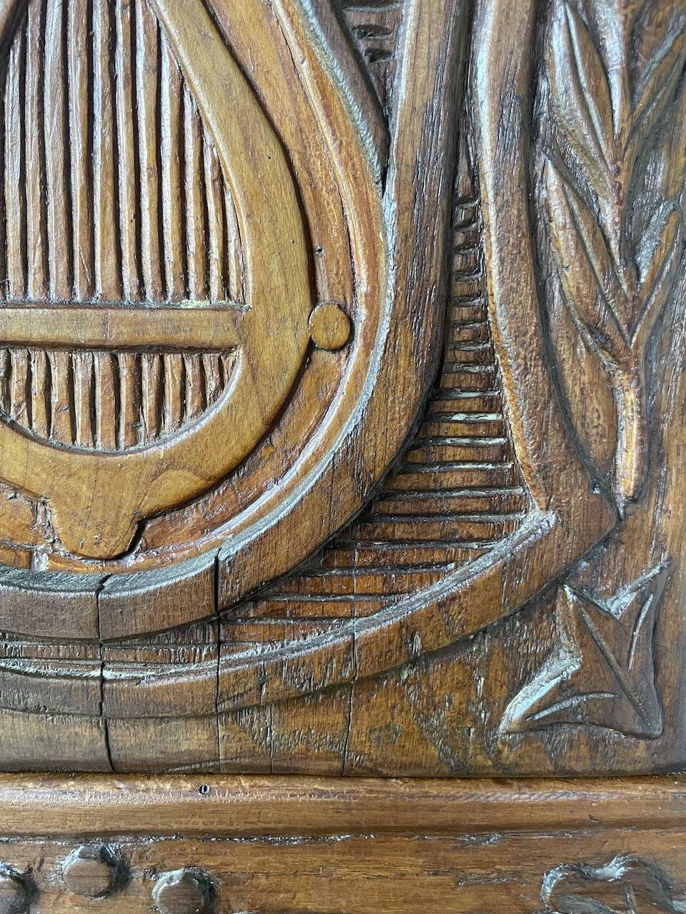 Auvergne brutalist folk art furniture 1890