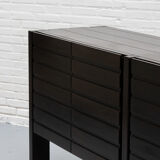 Iroko wood sideboard Maison Regain