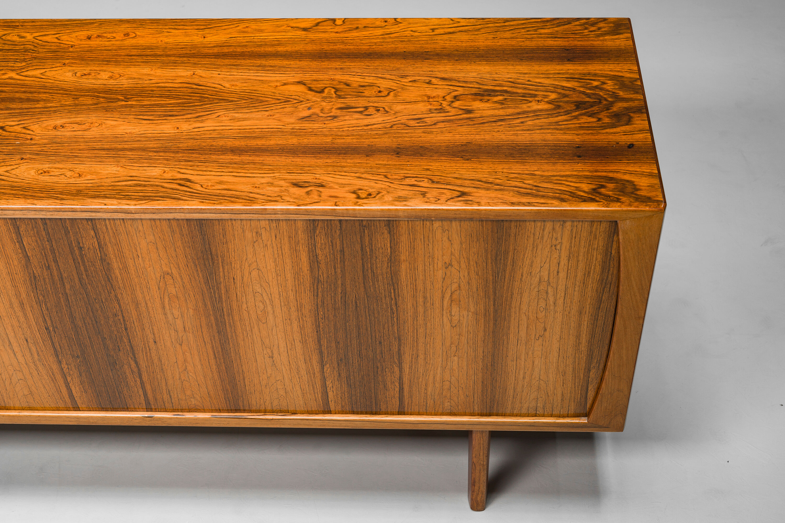 Large Rosewood Sideboard by Henning Kjaernulf for Bruno Hansen, 1950s