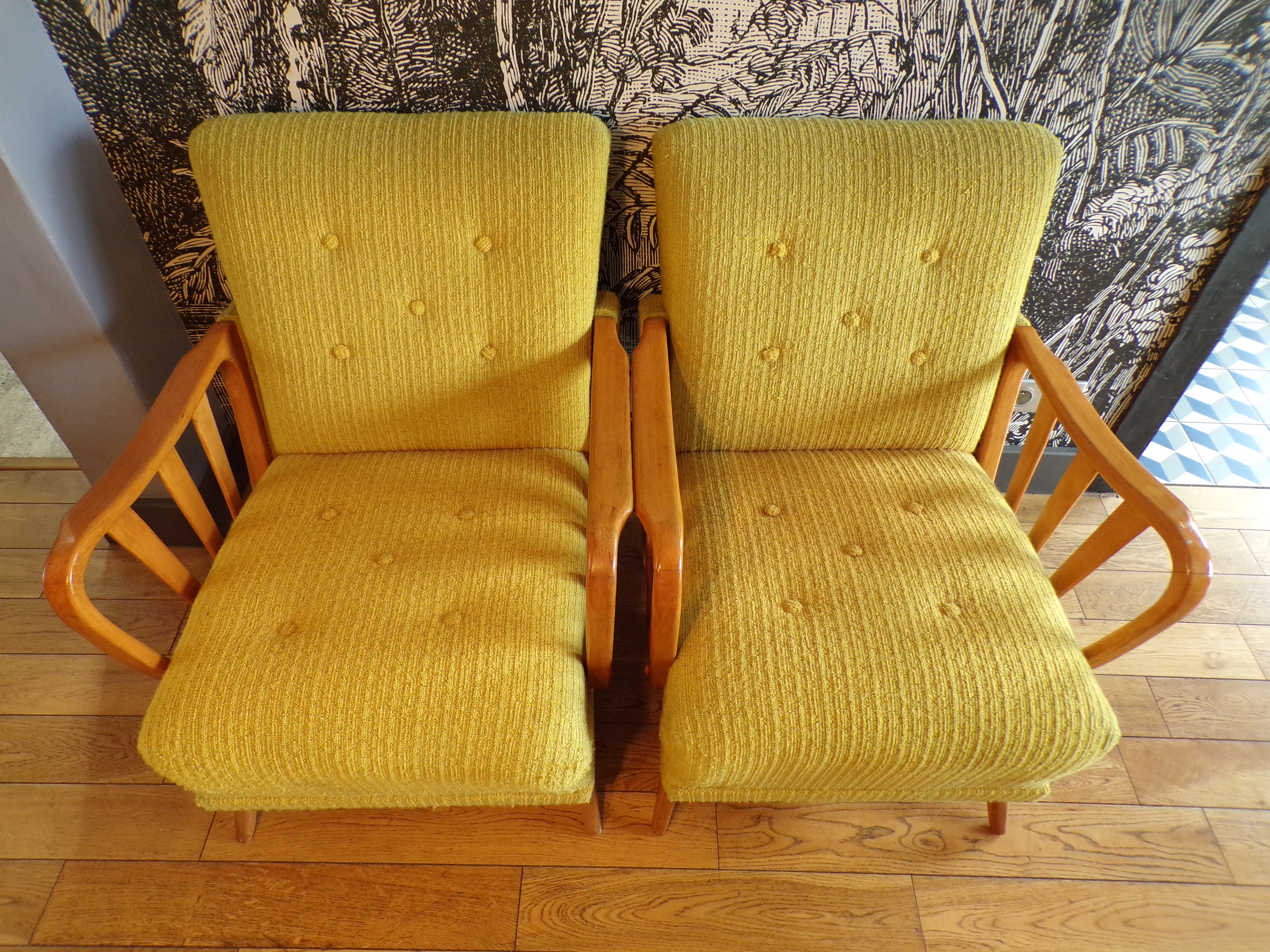 Pair of armchairs 1950