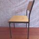 Set of 8 industrial chairs