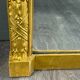 Grand Miroir En Bois Doré à Fronton Arrondi, Fin XIXe