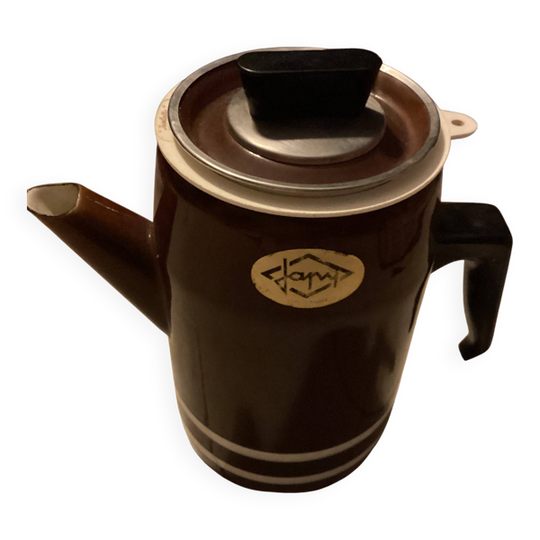 Cafetière en Tôle Émaillée 70’