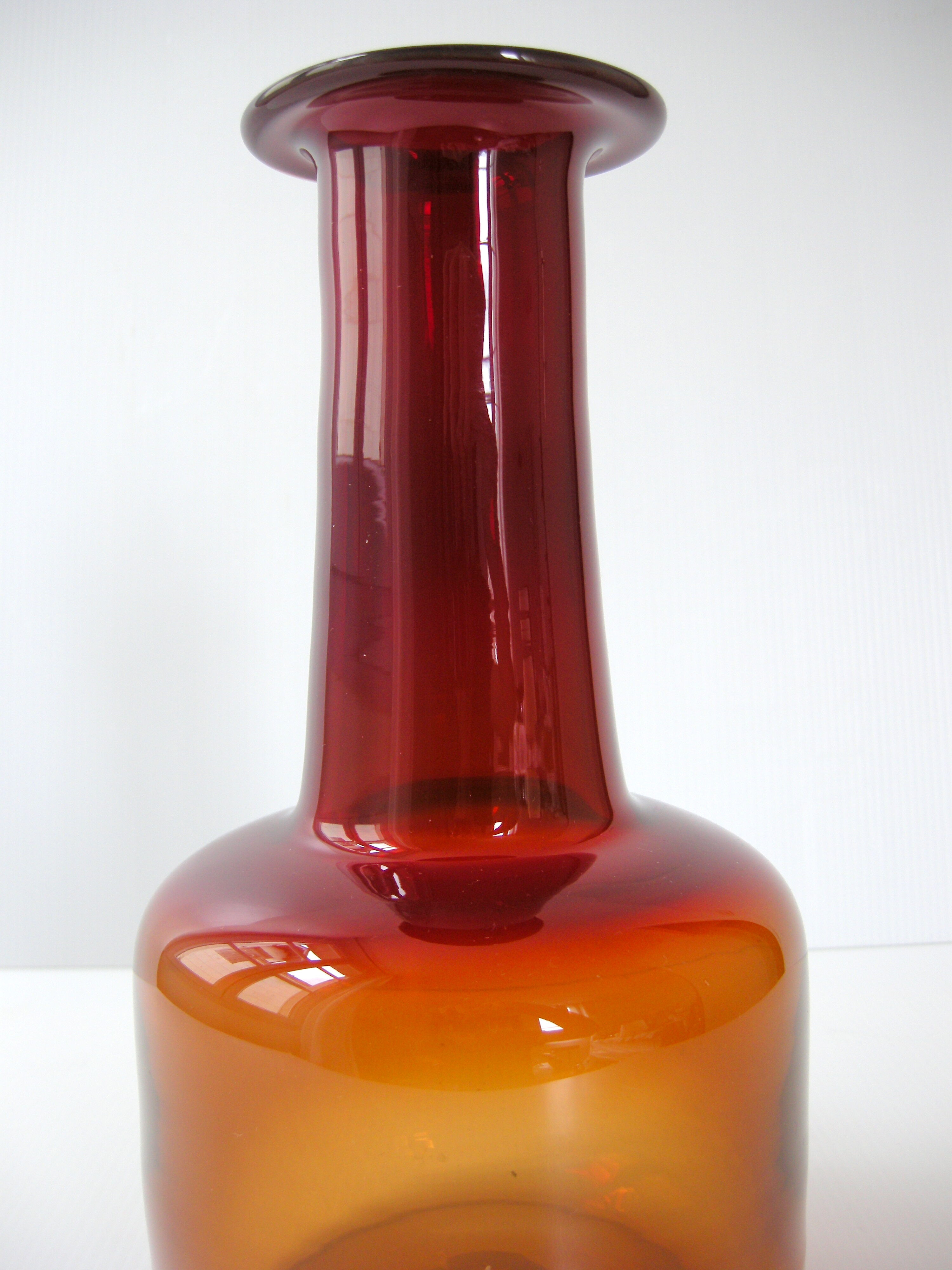 Vase Bjurkshult Suede vintage 1960