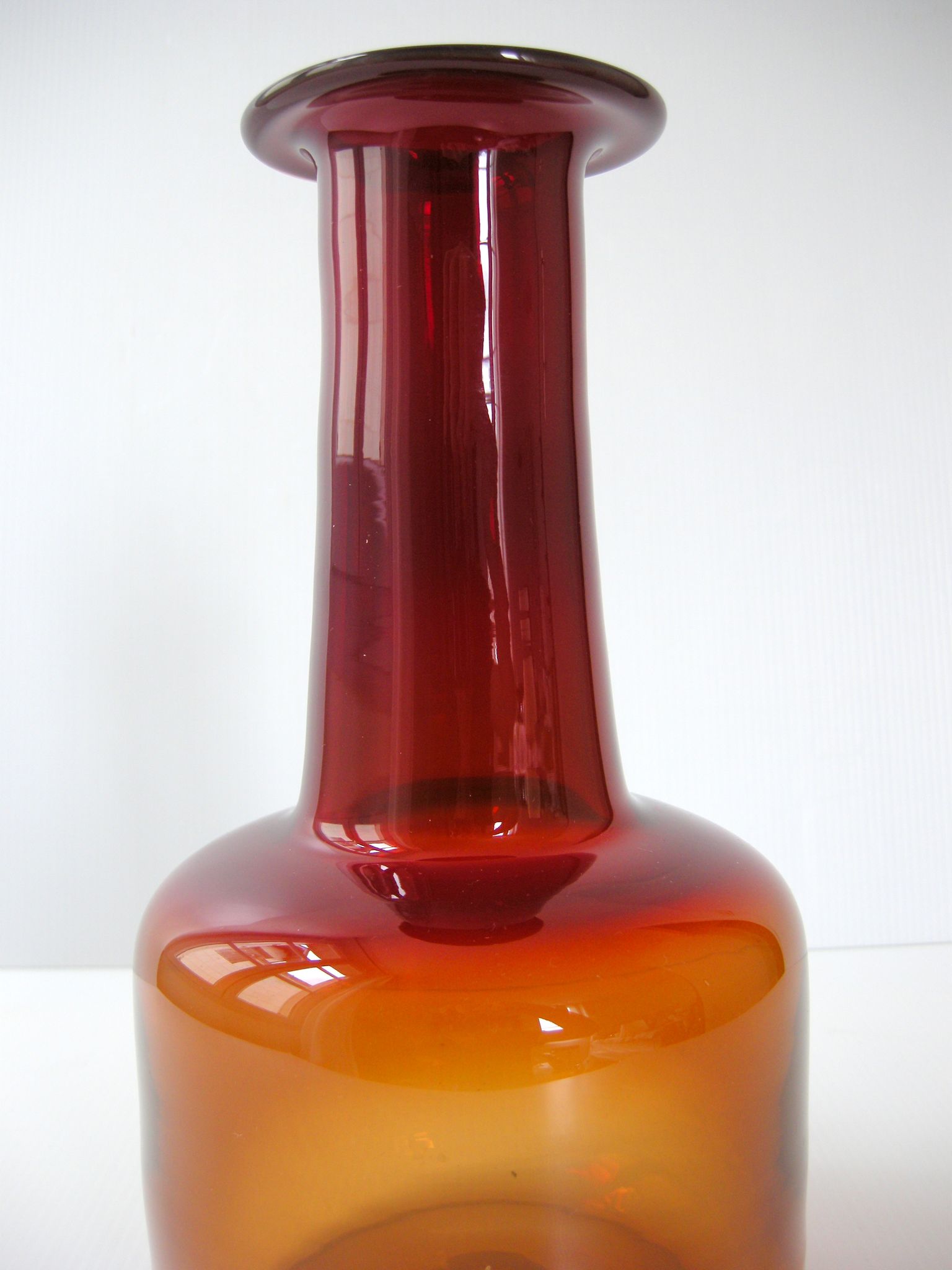Vase Bjurkshult Suede vintage 1960