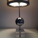 Table lamp 70s inox