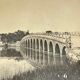 Photographie ancienne stereo, stereograph, luxe albumine 1903 pont de marbre de l'Impératrice, Chine