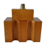 Regain lamp foot in elm, 70s
