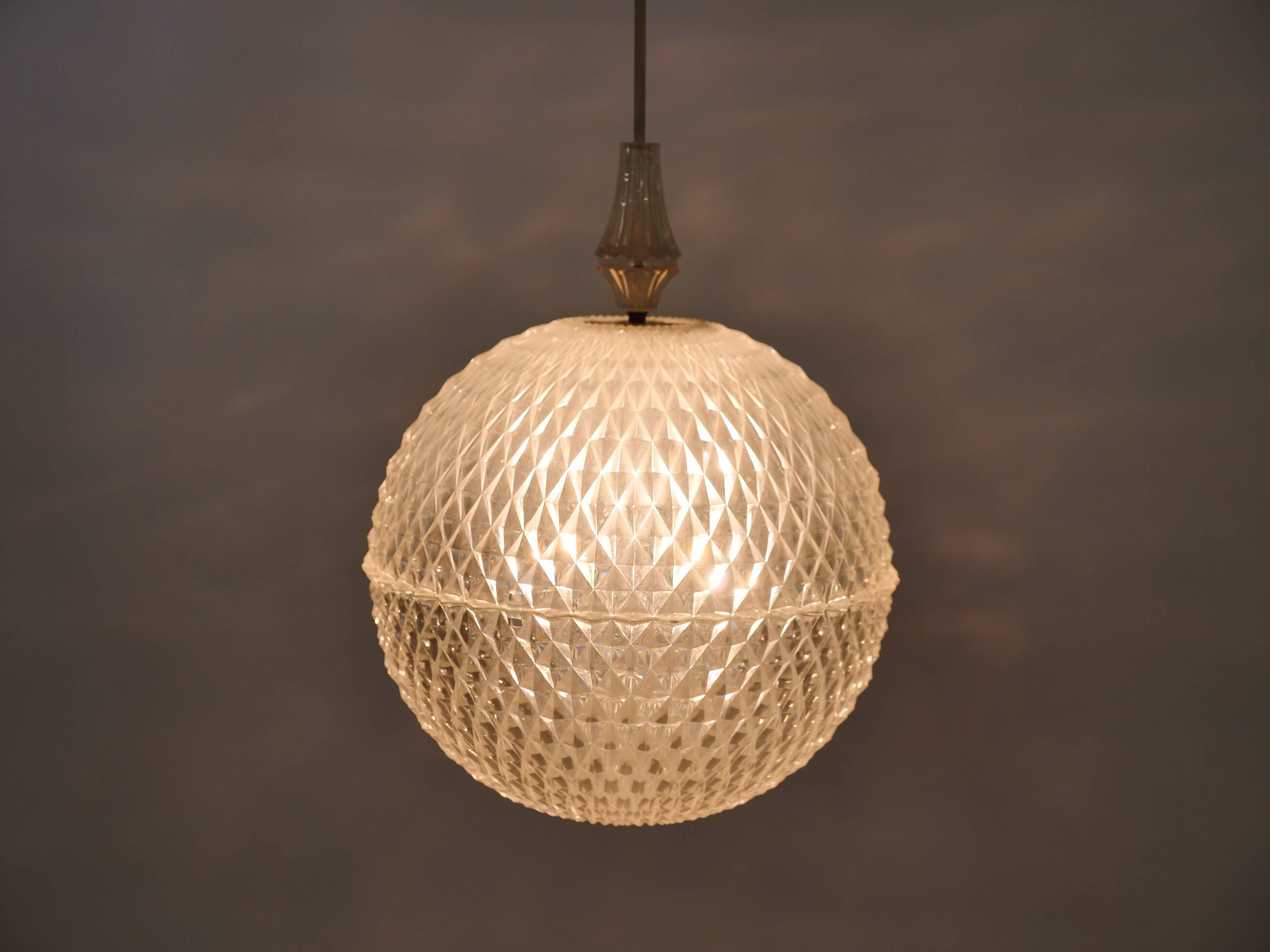 Space Age ceiling lamp in Acryl by Aloys Gangkofner for Erco, 1970s
