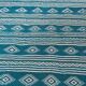 Traditional Berber blue and white kilim rug 115cm-70