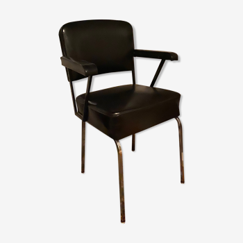 Black Skai chair